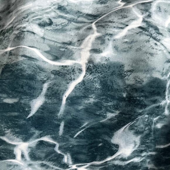 Mossy Oak Long Sleeve Button Up Fishing Shirt Mens Medium Water Print - Picture 11 of 11